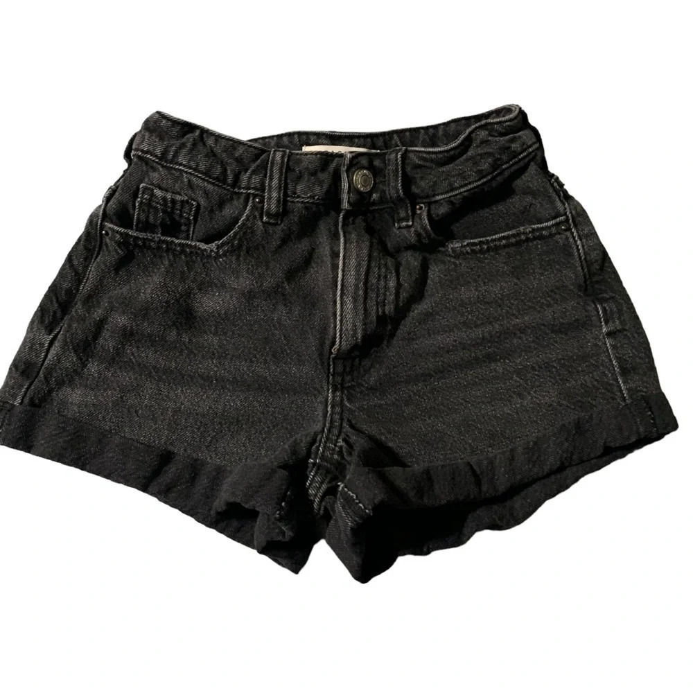 Pacsun mom short women's size 22 black shorts